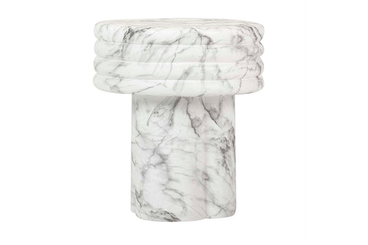 Mesa Auxiliar Blanco Sedit 37X37X42 Cm