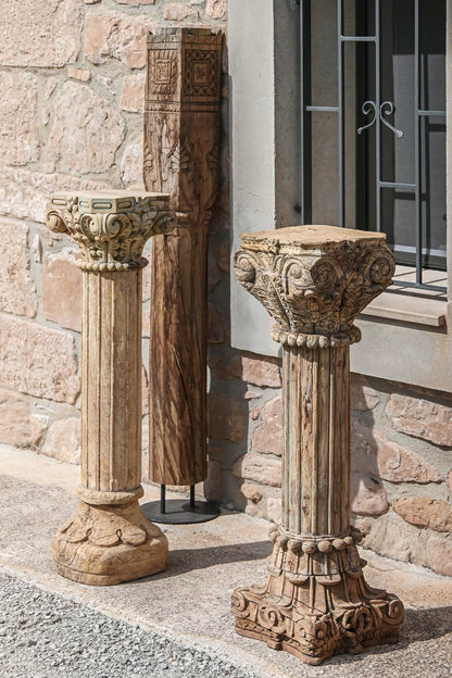 Columna Madera Tallada UNIQUE / ANTIQUE - image 2