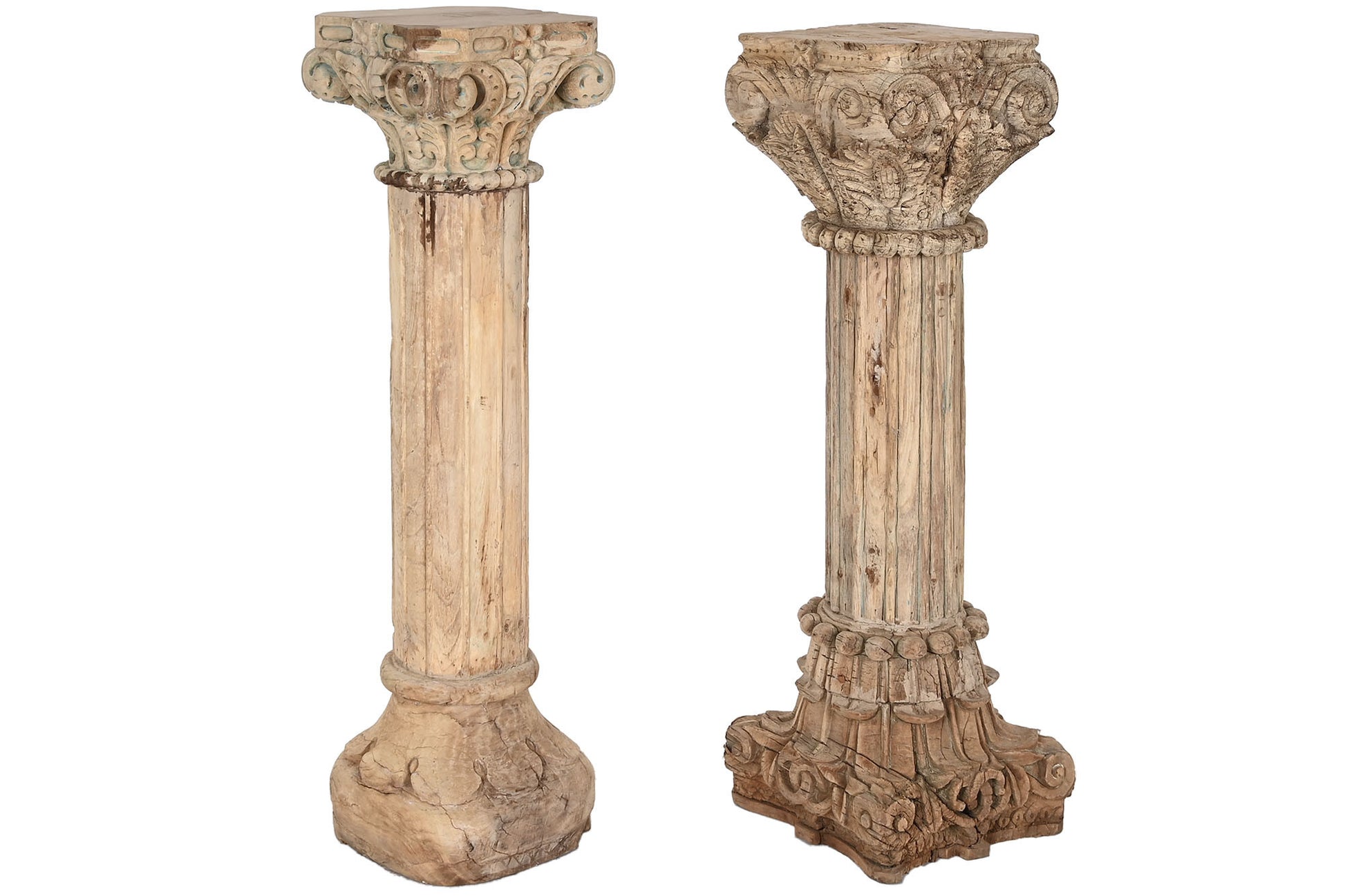 Columna Madera Tallada UNIQUE / ANTIQUE - image 1
