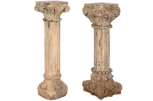 Columna Madera Tallada UNIQUE / ANTIQUE - image 1