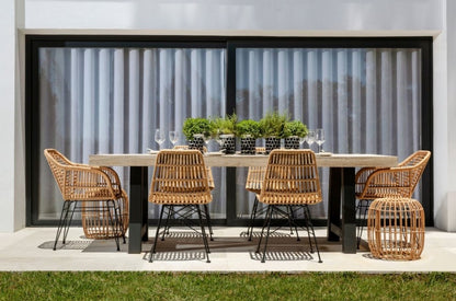 Beach Dining Table in Natural Color