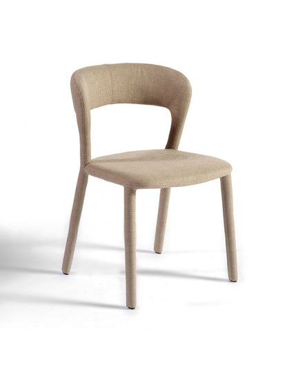 Taupe upholstered chair