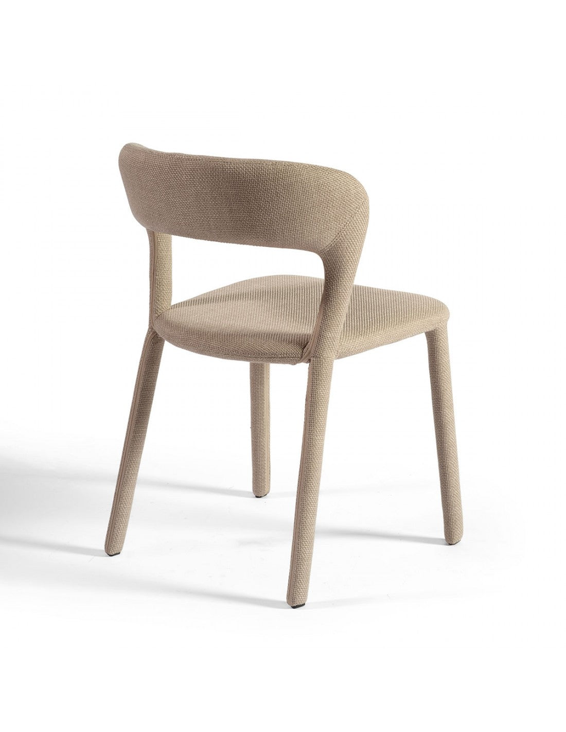 Taupe upholstered chair