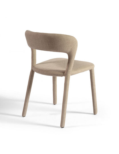 Taupe upholstered chair