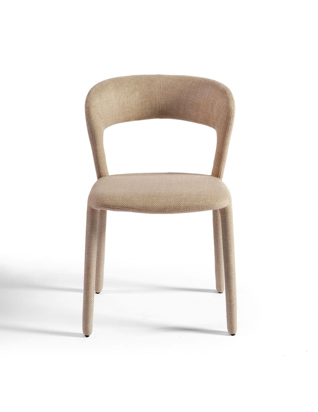 Taupe upholstered chair