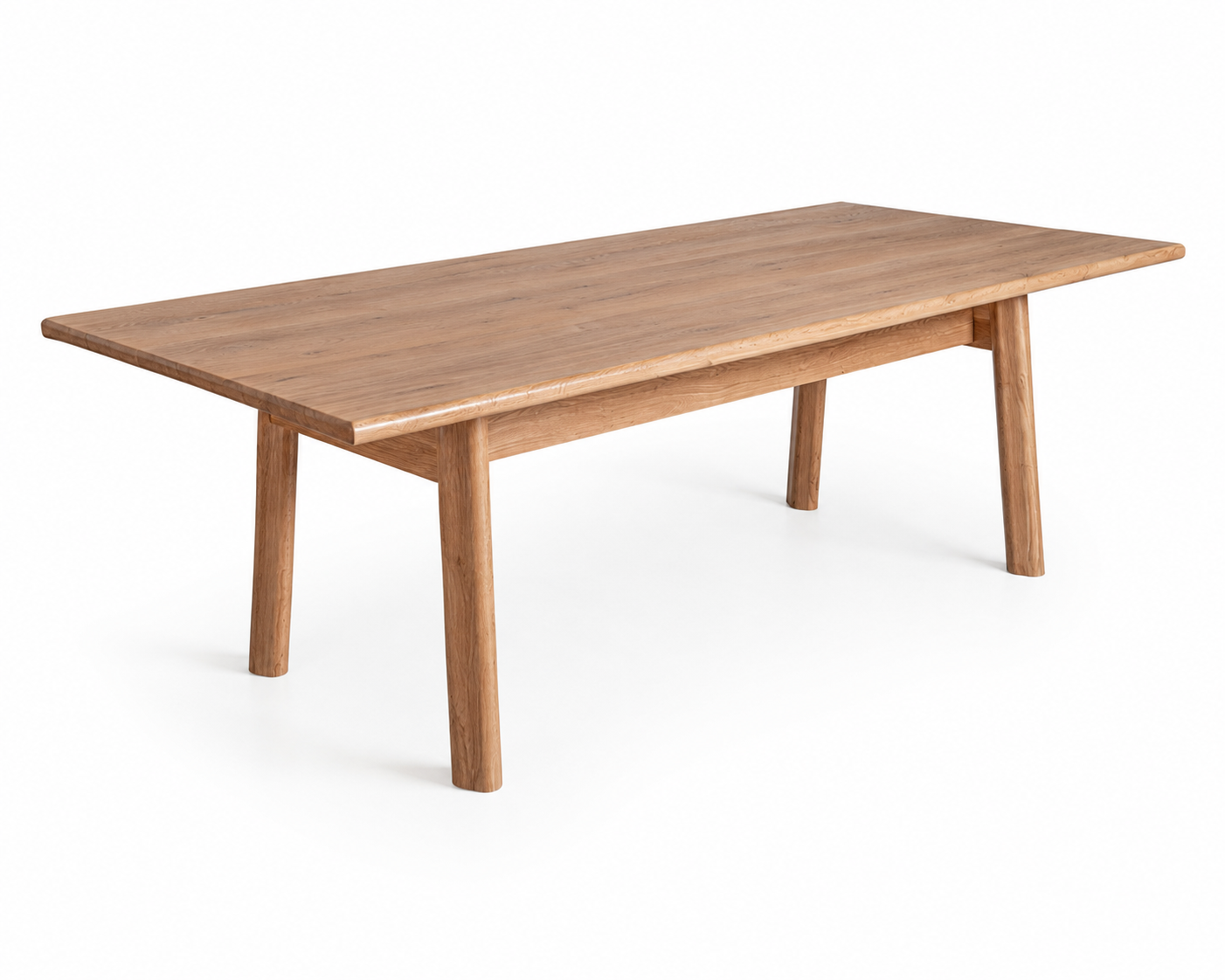 Mesa Comedor Nara en madera de roble marrón – Estilo Contemporáneo