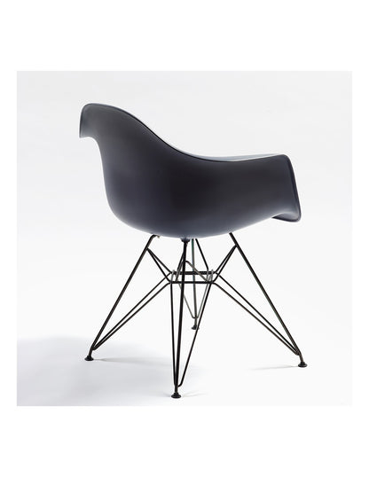 Sillón gris pata titanio