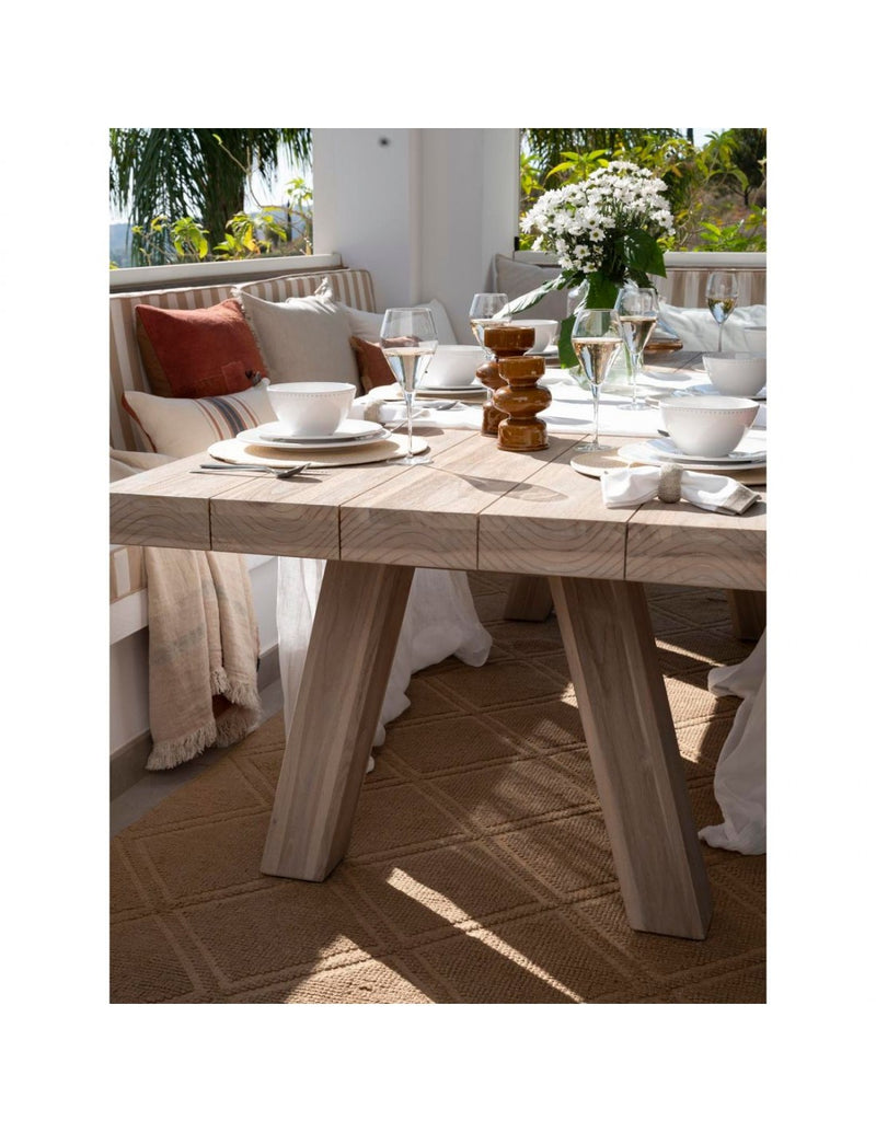 Marbella Dining Table in Natural Colour