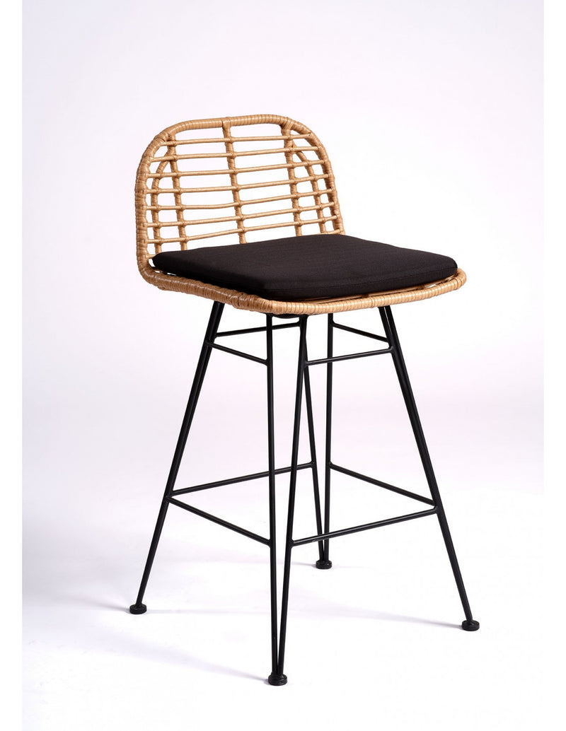 Kitchen height stool or rattan island...
