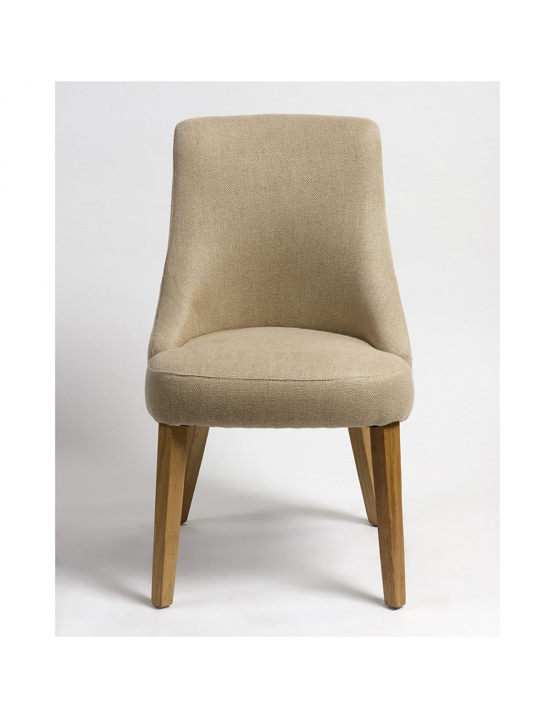 Oakwood and Linen Chair