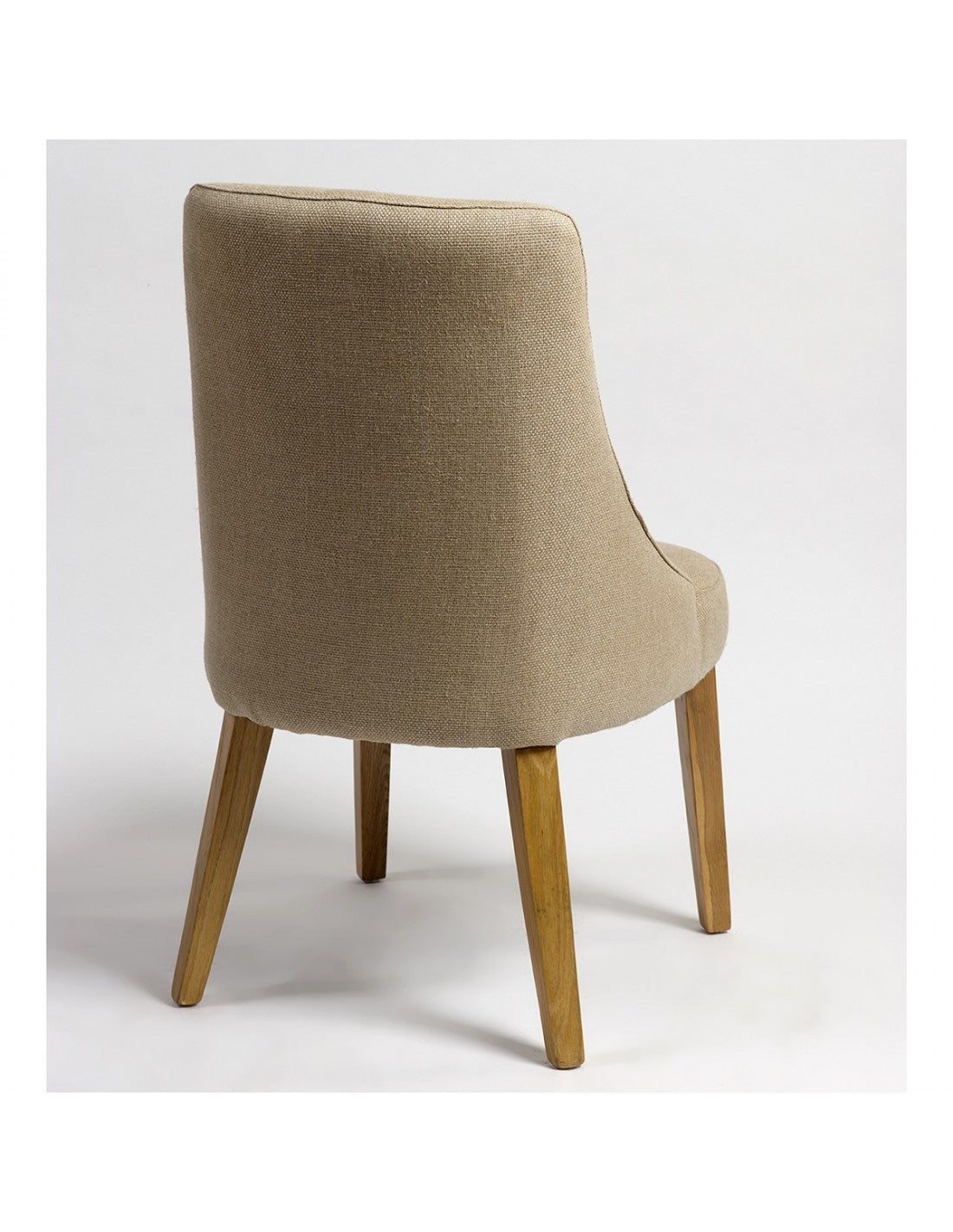 Oakwood and Linen Chair