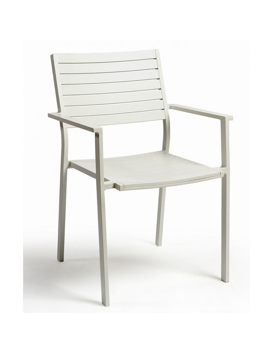 Sillón aluminio blanco - Sillas - Granada Maison