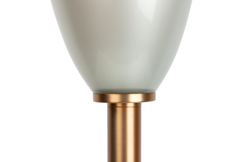 Lámpara Suelo Cristal 46x46x172 Cm - Lámparas de pie - Granada Maison