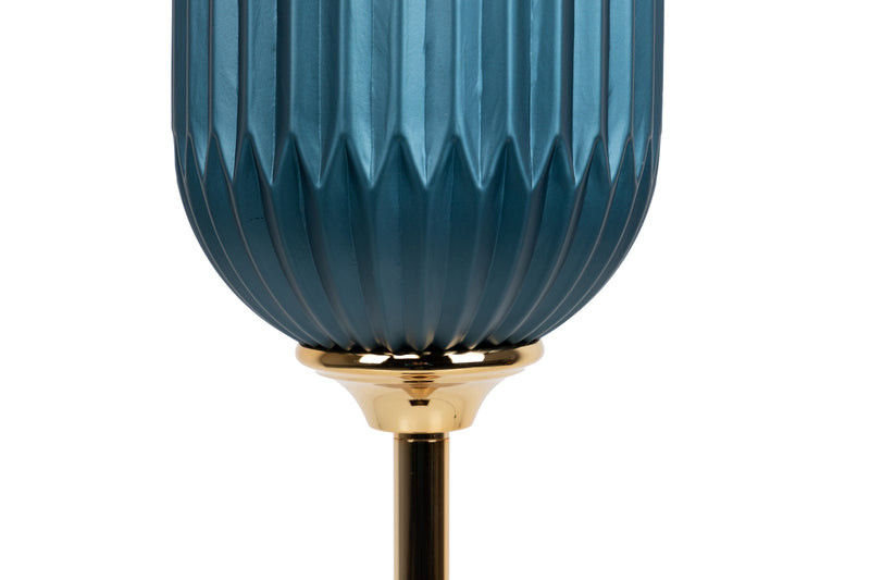 Lámpara Suelo Cristal Neobarroca 50x50x165 Cm - Lámparas de Pie - Granada Maison