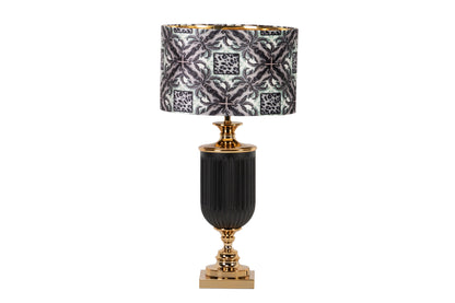 Leopard Glass Table Lamp 46X46X86 Cm