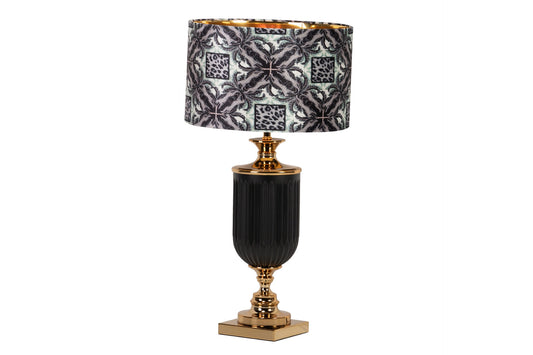 Leopard Glass Table Lamp 46X46X86 Cm