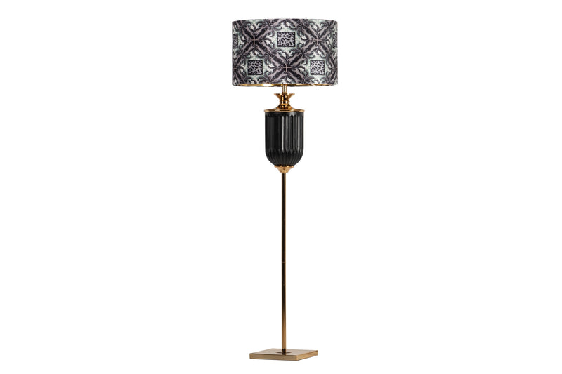 Leopard Glass Floor Lamp 50X50X165 Cm