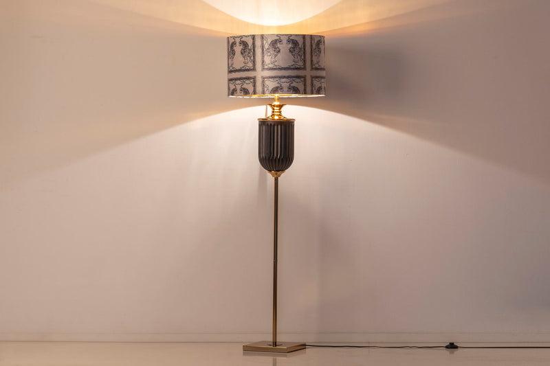 Lion Glass Floor Lamp 50X50X165 Cm