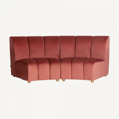 Sofá Modular Suhl - Art Deco - Terciopelo - 107cm x 90cm x 79cm - Sofas - Granada Maison