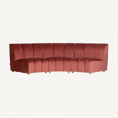 Sofá Modular Suhl - Art Deco - Terciopelo - 107cm x 90cm x 79cm - Sofas - Granada Maison