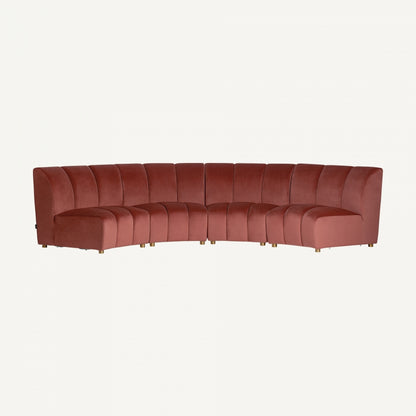 Sofá Modular Suhl - Art Deco - Terciopelo - 107cm x 90cm x 79cm - Sofas - Granada Maison