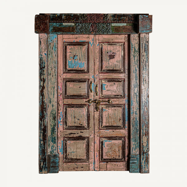Puerta Fanya en Color Tonos De Azul - Muebles Auxiliares - Granada Maison