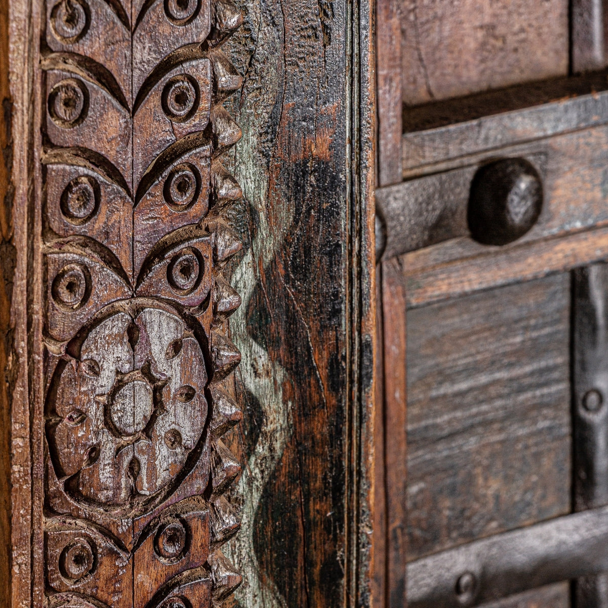 Puerta Peigie en Color Marrón - Muebles Auxiliares - Granada Maison