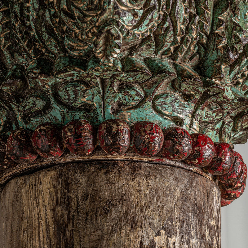 Columna Beda en Color Marrón - Muebles Auxiliares - Granada Maison