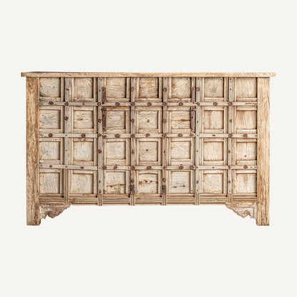 Consola Tavel - Étnico - Madera De Teka - 150cm x 51cm x 80cm - Consolas - Granada Maison