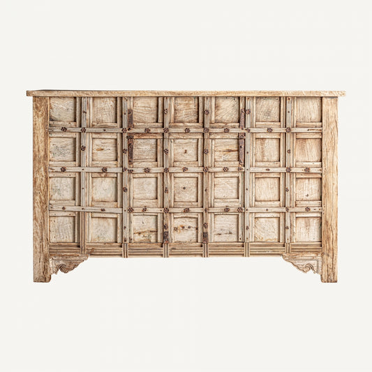 Consola Tavel - Étnico - Madera De Teka - 150cm x 51cm x 80cm - Consolas - Granada Maison