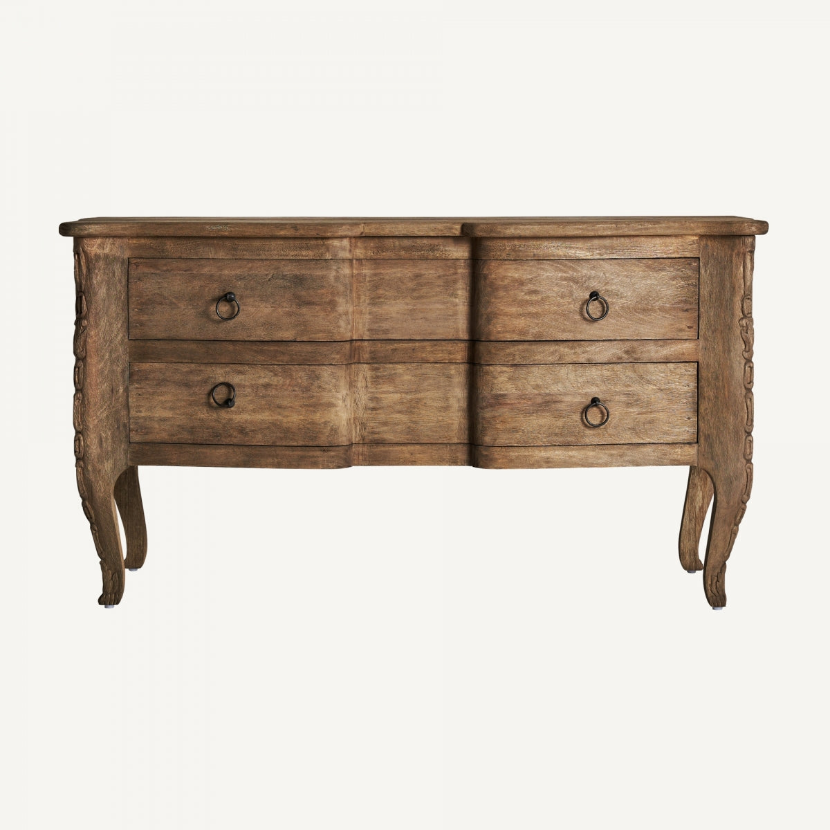 Buffet Moyaux - Colonial - Madera De Mango - 155cm x 56cm x 90cm - Cómodas - Granada Maison