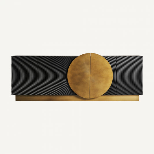 Buffet Dobeln en Color Negro/Oro - Buffets - Granada Maison