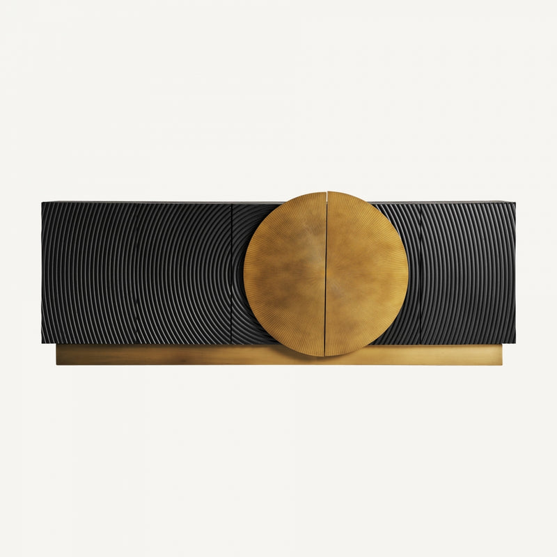 Buffet Dobeln en Color Negro/Oro - Aparadores - Granada Maison