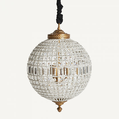 Lámpara De Techo - Art Deco - Latón - 51cm x 51cm x 55cm - Lámparas De Techo - Granada Maison