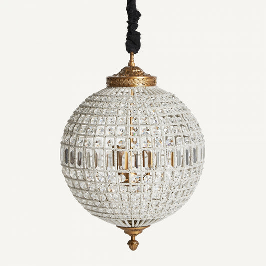 Lámpara De Techo - Art Deco - Latón - 51cm x 51cm x 55cm - Lámparas De Techo - Granada Maison