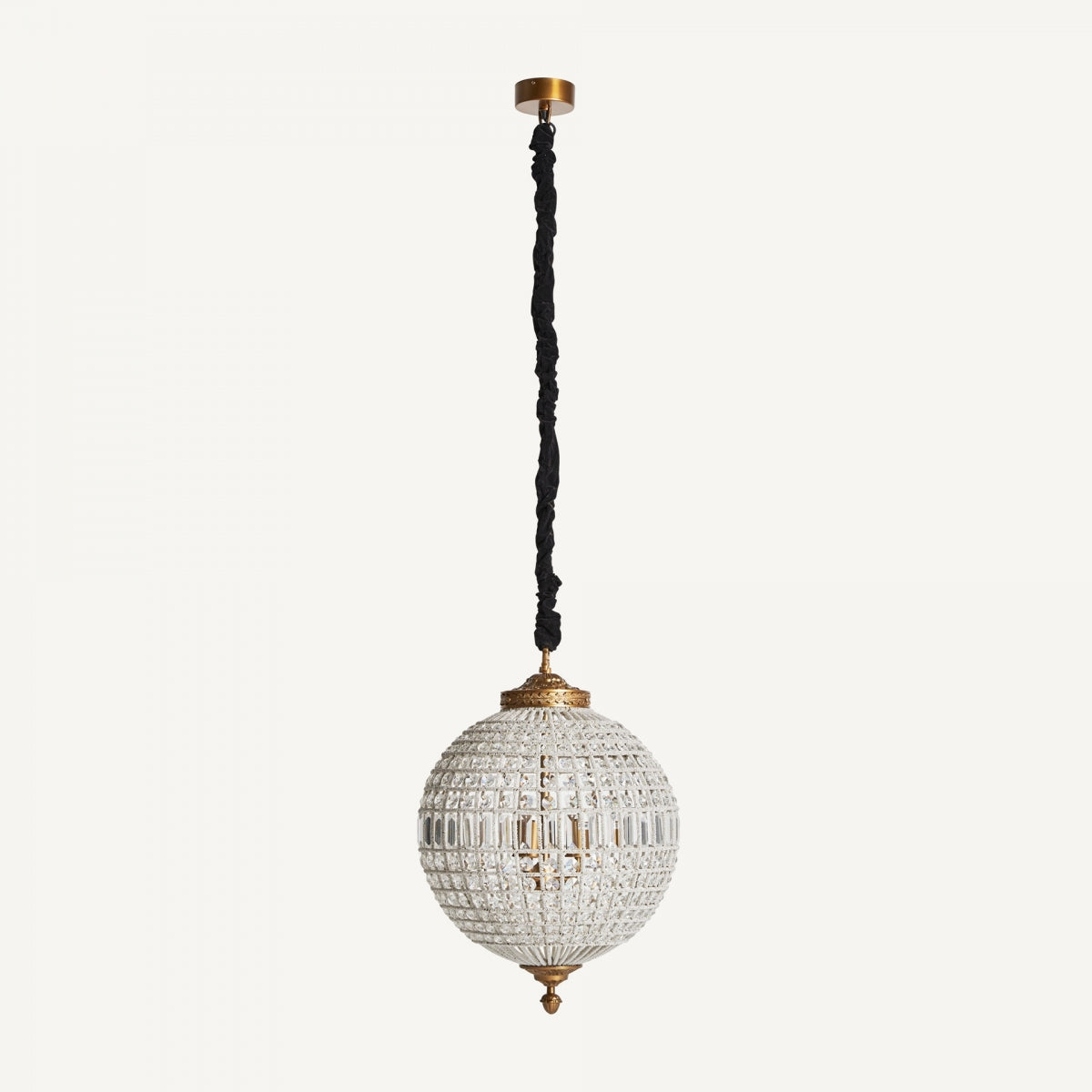 Lámpara De Techo - Art Deco - Latón - 51cm x 51cm x 55cm - Lámparas De Techo - Granada Maison