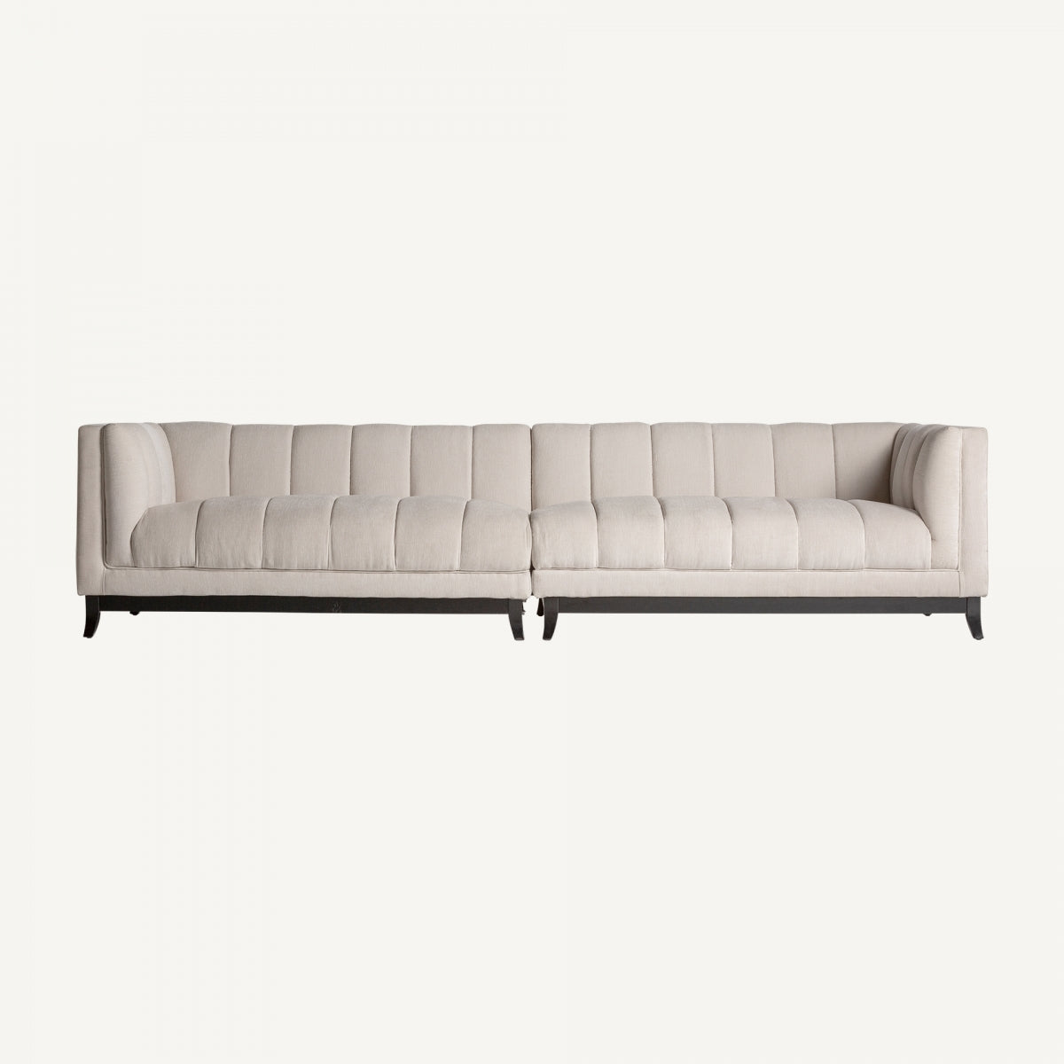 Sofá Modular Luttach - Art Deco - Madera De Caucho - 97cm x 148cm x cm - Sofas - Granada Maison