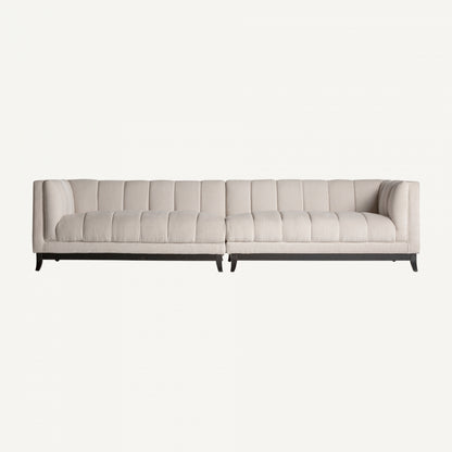 Sofá Modular Luttach - Art Deco - Madera De Caucho - 97cm x 148cm x cm - Sofas - Granada Maison