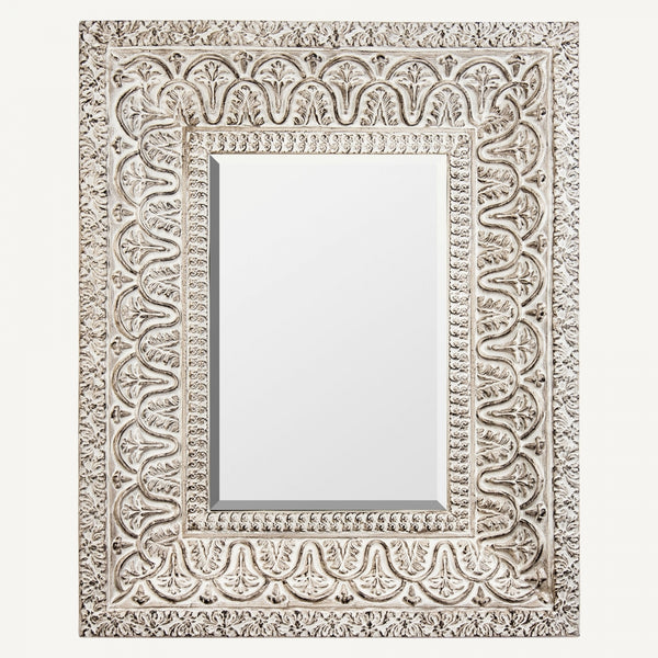 Espejo Mosa en Color Blanco Roto - Espejos - Granada Maison
