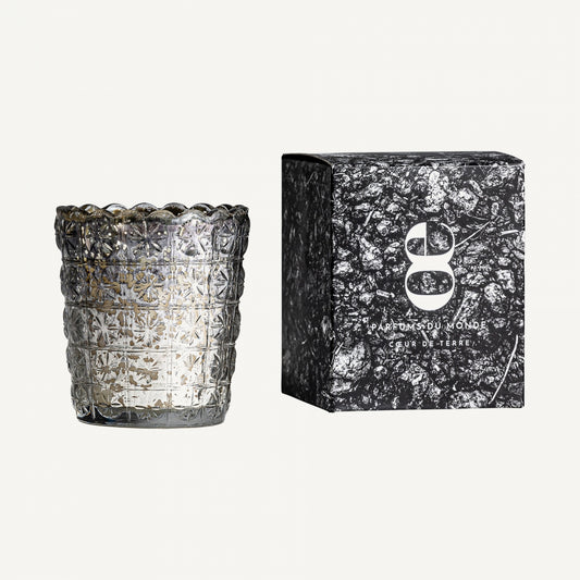 Vela Tierra - Clásico - Cera - 8cm x 8cm x 25cm - Portavelas / Velas / Aromas - Granada Maison