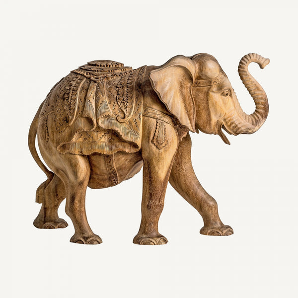 Figura Elephant en Color Natural - Esculturas - Granada Maison