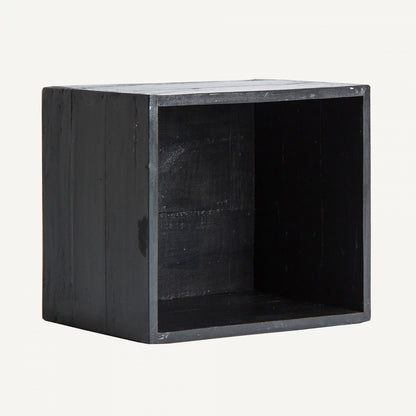 Caja Gwin en Color Negro - Mueble De Almacenaje - Granada Maison