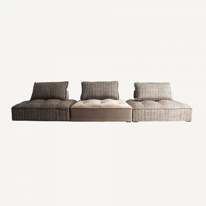 Sofá Modular Encs en Color Marrón/Beige - Sofas - Granada Maison