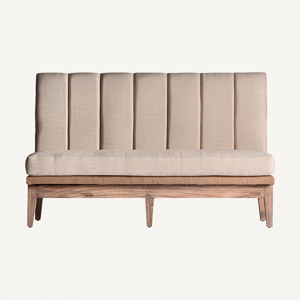 Sofá Bar Retz - Provenzal - Madera De Teka - 174cm x 63cm x 71cm - Sofas - Granada Maison