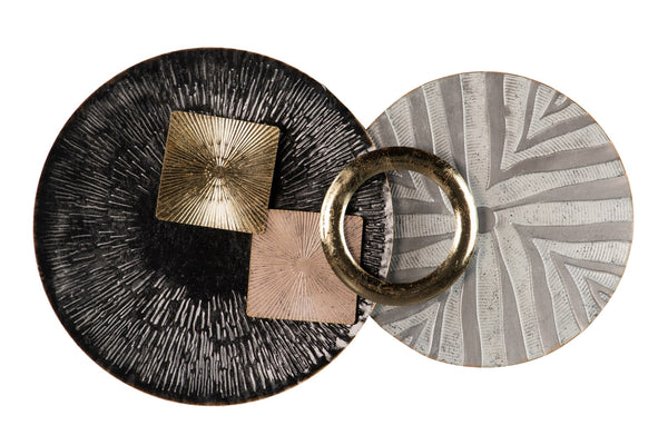 Adorno Pared Metal 91x8x56 Cm - Paneles decorativos - Granada Maison