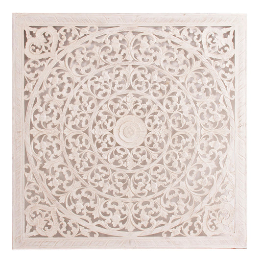 Panel Decorativo Eleonora en Color Blanco