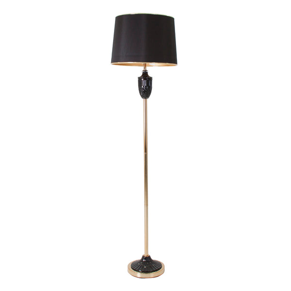 Lámpara De Pie en Color Negro/Oro - Lámparas de pie - Granada Maison