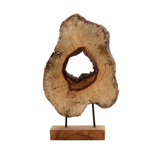 Tronco Decorative Figure in Natural Colour