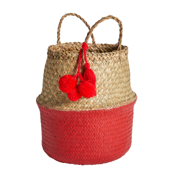 Clothes Basket in Red Colour