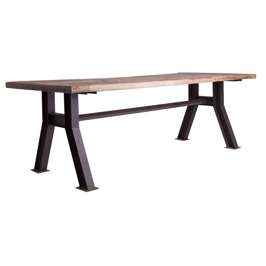 Pinsk Dining Table in Black/Natural Colour